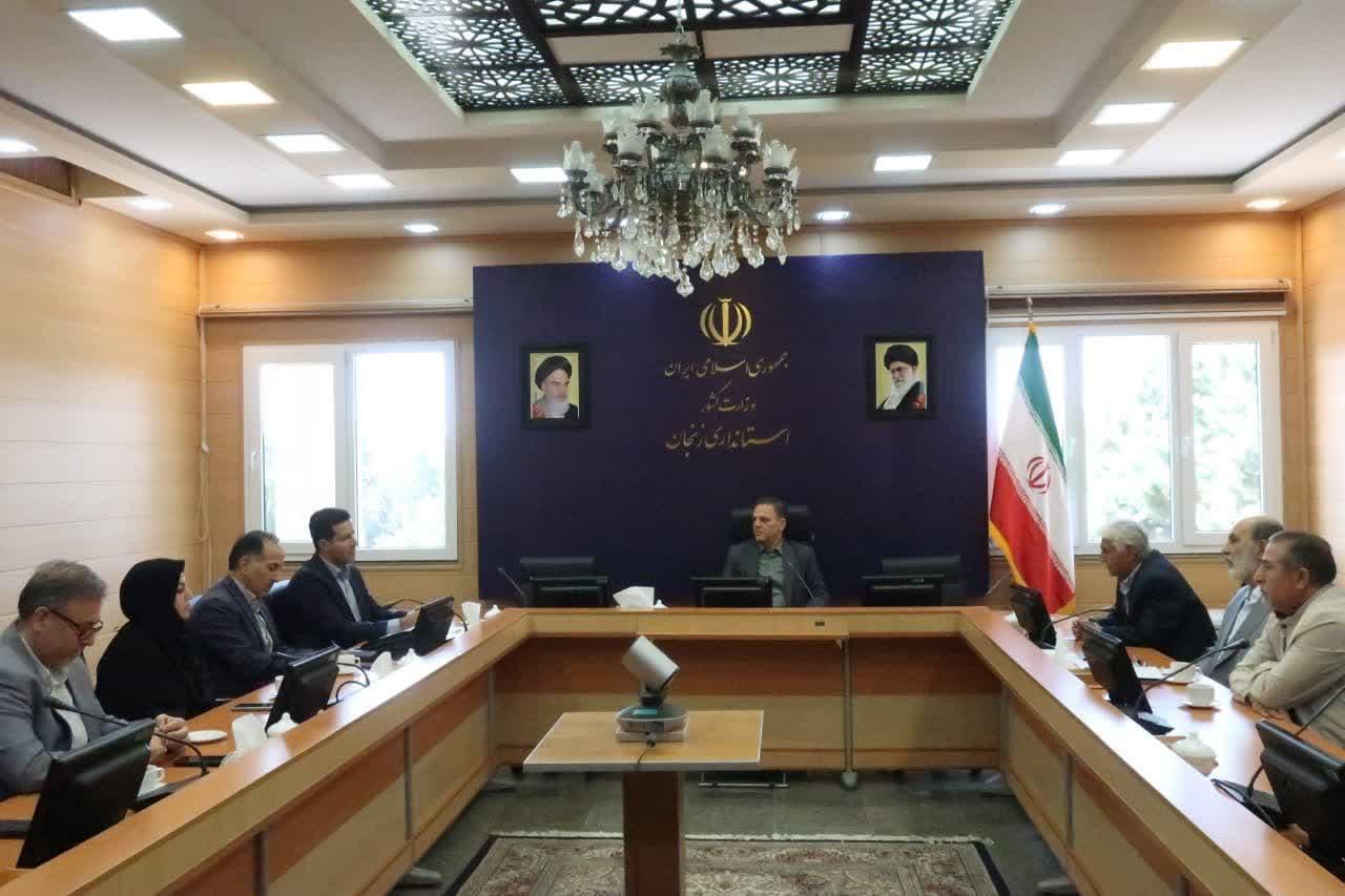 دیدار با استاندار زنجان